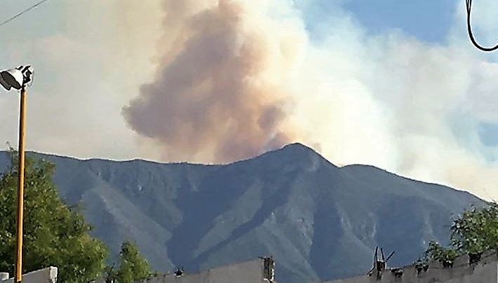 Incendio consume Cañón de San Lorenzo en Coahuila; detienen a presuntos responsables