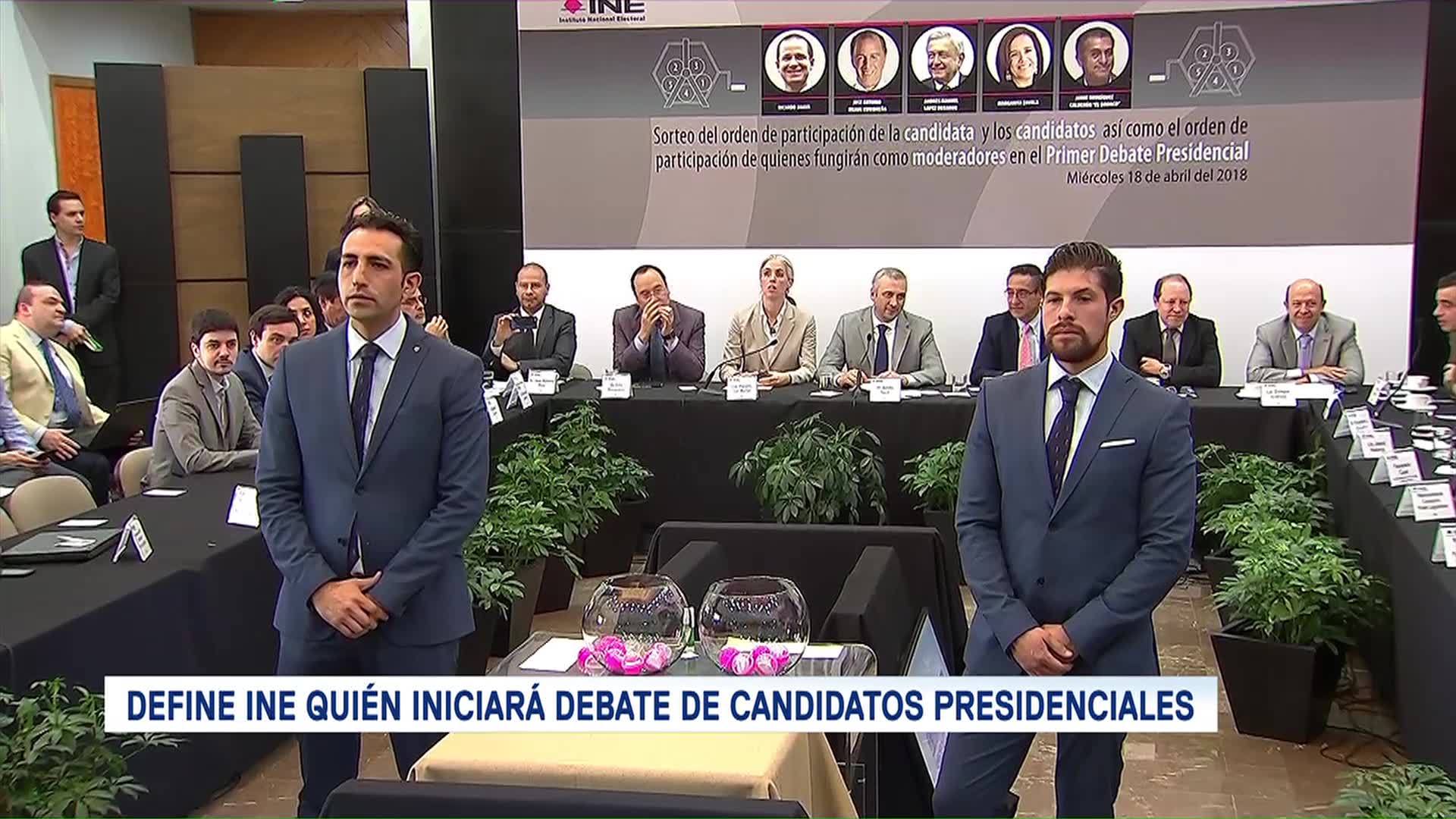 INE Define Participación Debate Candidatos Presidenciales