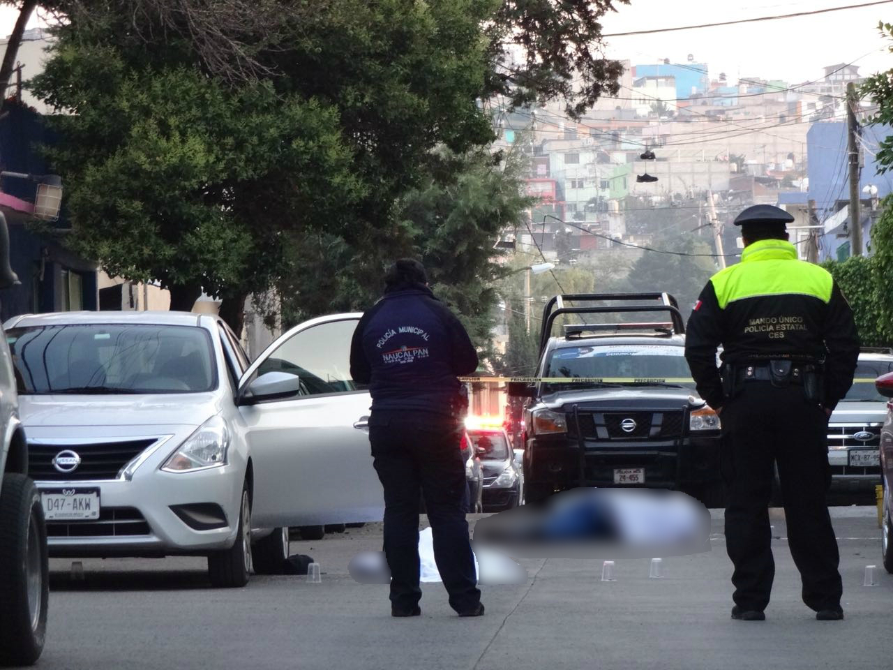 Intento de robo de auto en Naucalpan deja dos muertos