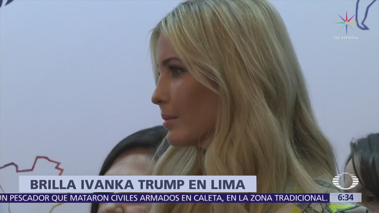 Ivanka Trump acapara reflectores en Cumbre de las Américas, en Perú