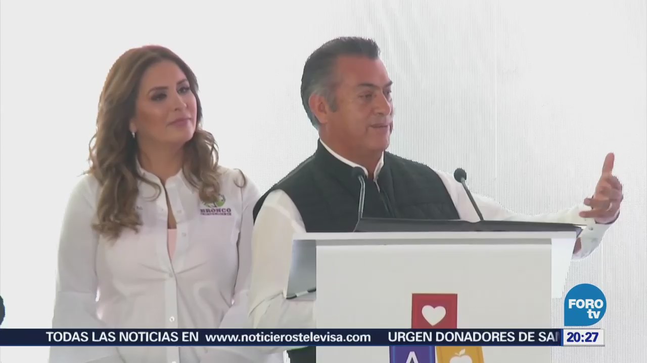 Jaime Rodríguez El Bronco firma Pacto por la Primera Infancia