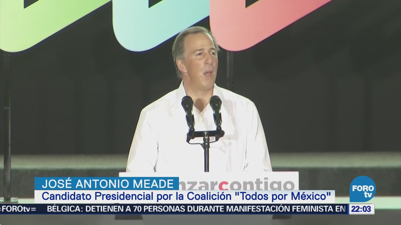 José Antonio Meade Inicia Campaña Electoral Mérid Yucatán