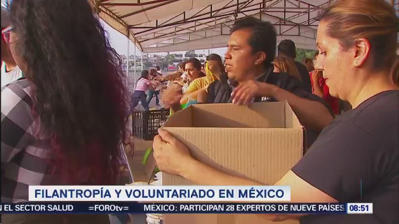 La filantropía y voluntariado en México