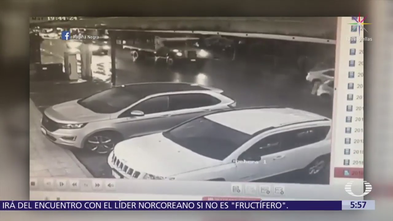 Ladrón roba objetos dentro de camioneta estacionada en Cholula, Puebla
