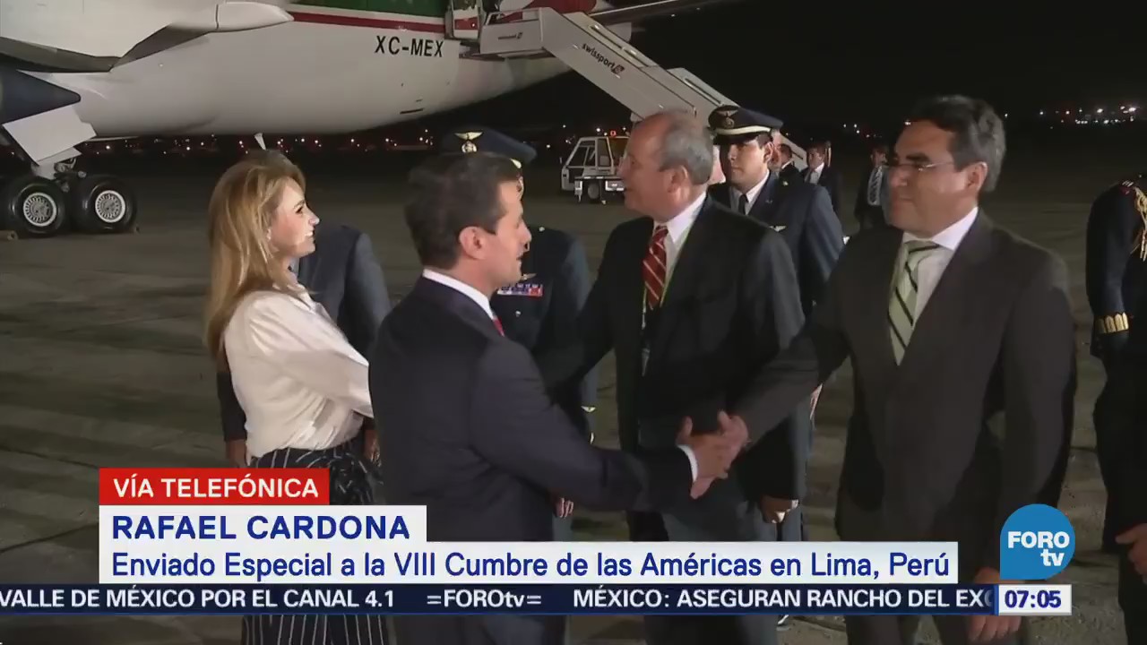 Lima permanece tranquila por ausencia de Trump a Cumbre de las Américas