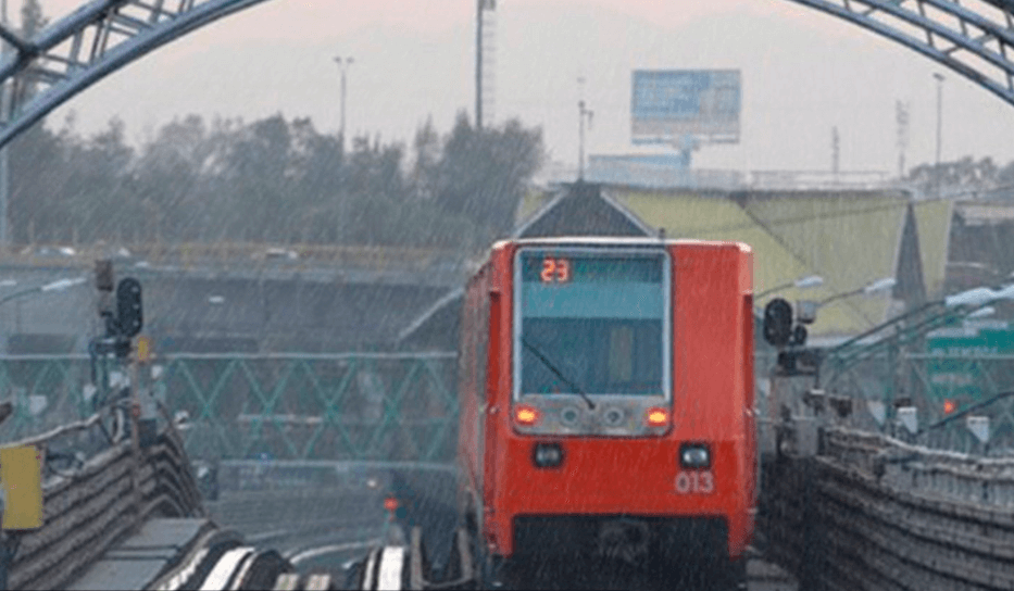 Metro CDMX activa operativo de seguridad por lluvias
