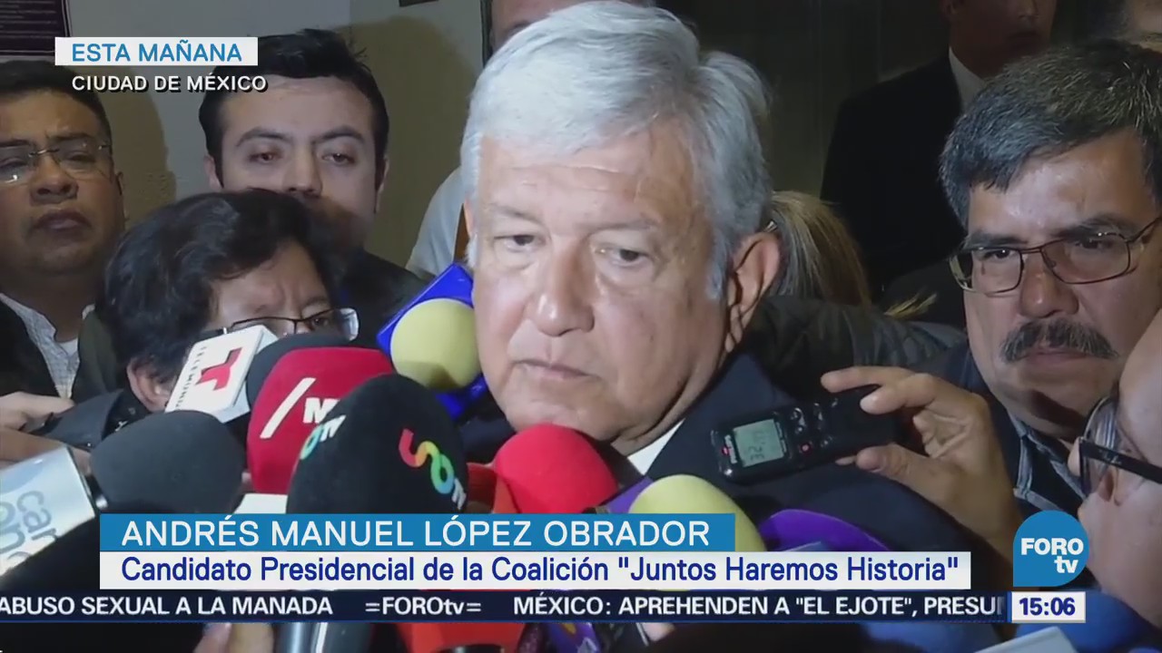 López Obrador Asegura Habrá Estado Derecho Gana Presidencia