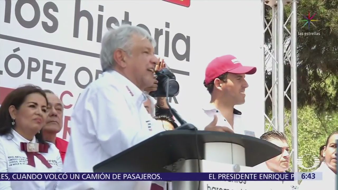 López Obrador dice a sus contrincantes que se ahorren las provocaciones