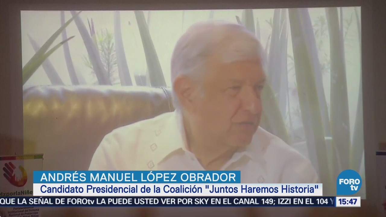 López Obrador Firma Acuerdo Niñez Mexicana