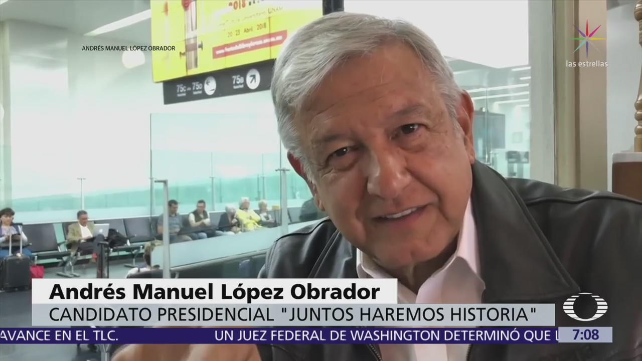 López Obrador pide ayuda a sus seguidores para hacer contracampaña a guerra sucia