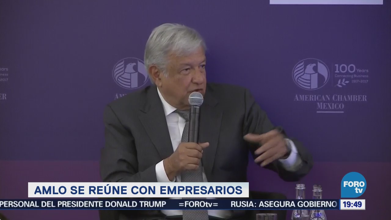 López Obrador Reúne Empresarios