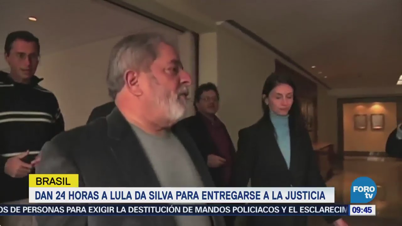Lula da Silva no planea entregarse a las autoridades