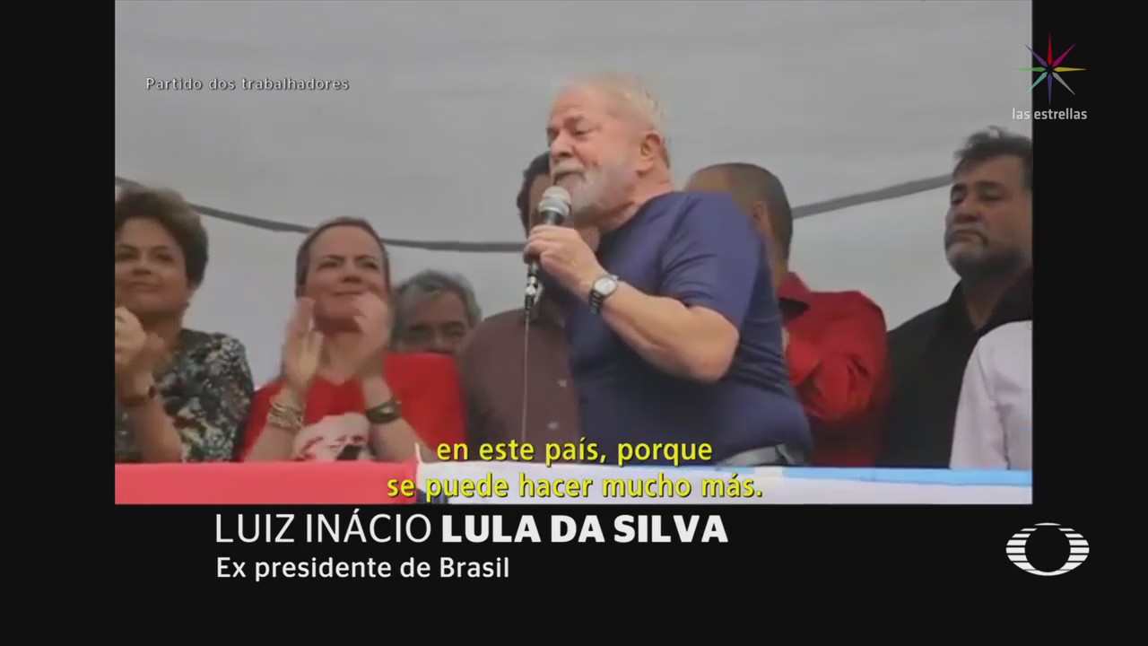 Lula da Silva se entrega a las autoridades