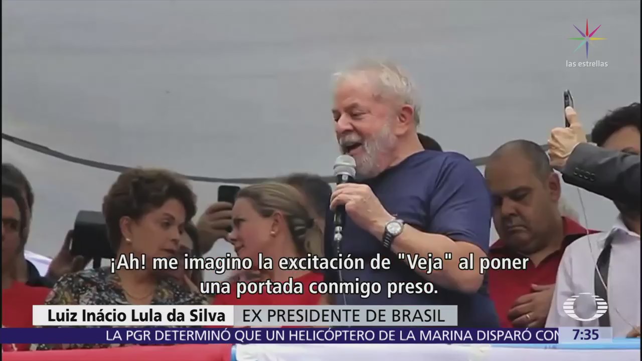 Lula da Silva ya está en prisión por corrupción y lavado de dinero