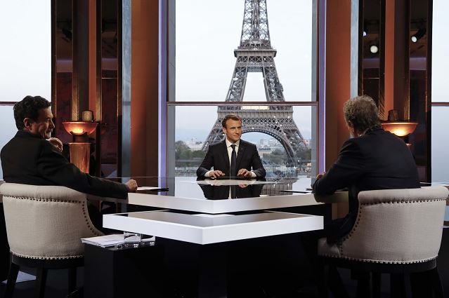 Macron afirma que Francia 'no ha declarado la guerra a Siria'