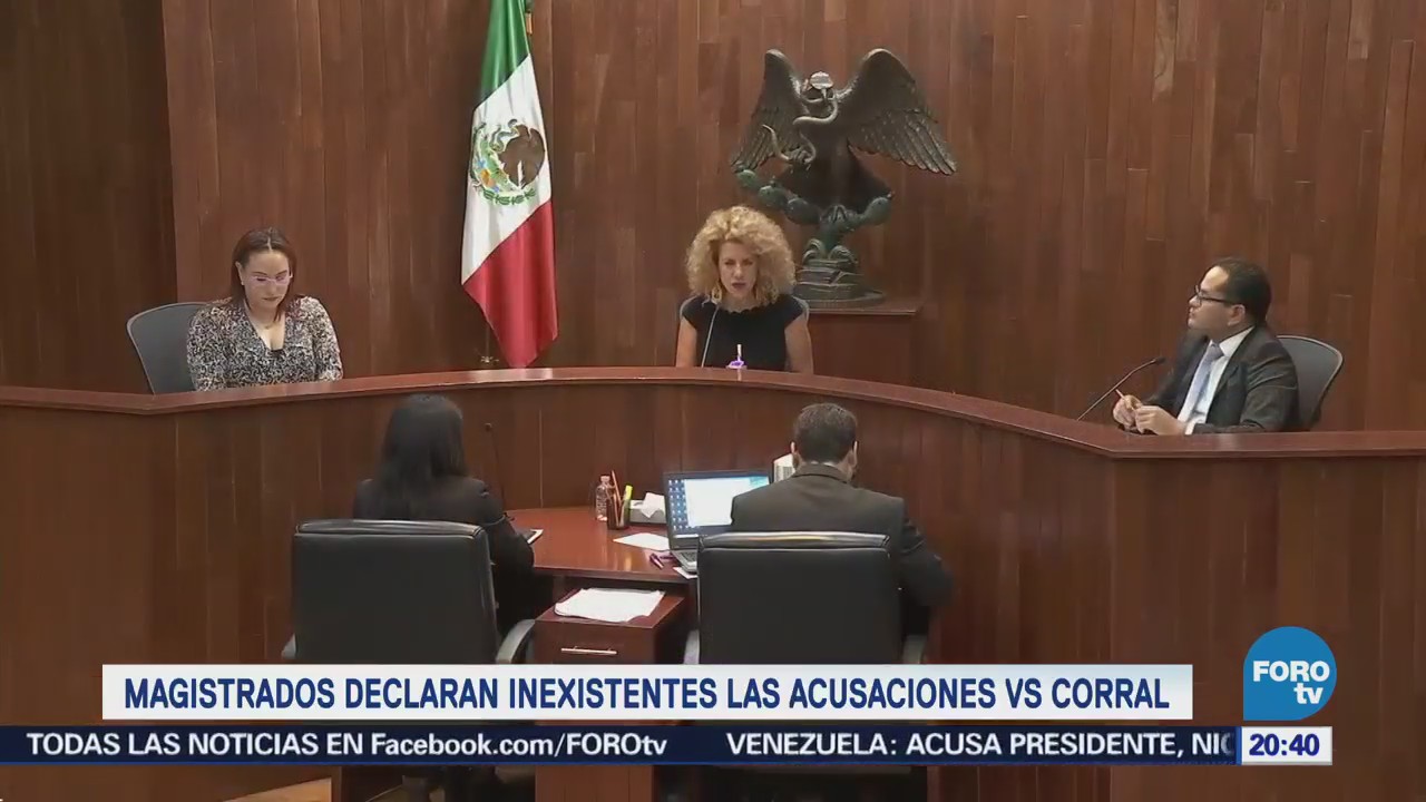 Magistrados declaran inexistentes las acusaciones contra Javier Corral