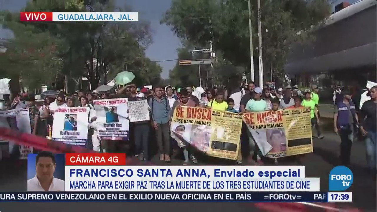 Manifestantes en Guadalajara demandan el esclarecimiento de más desapariciones