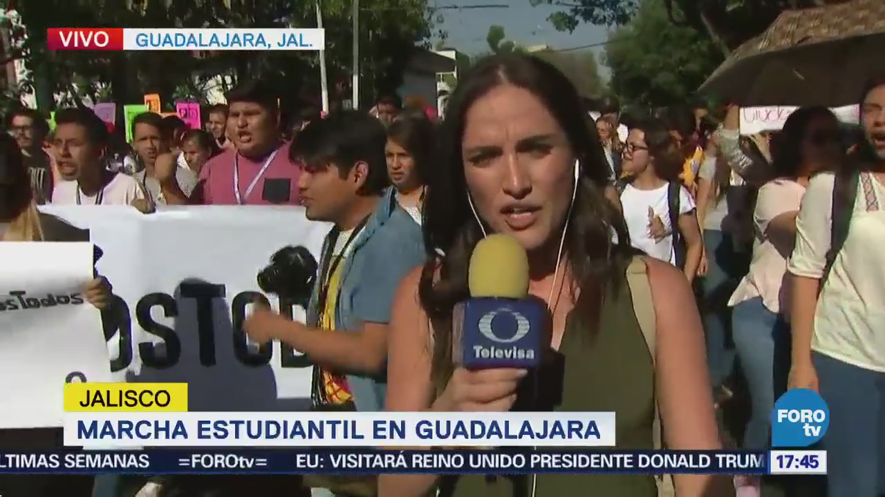 Manifestantes en Guadalajara demandan seguridad y justicia