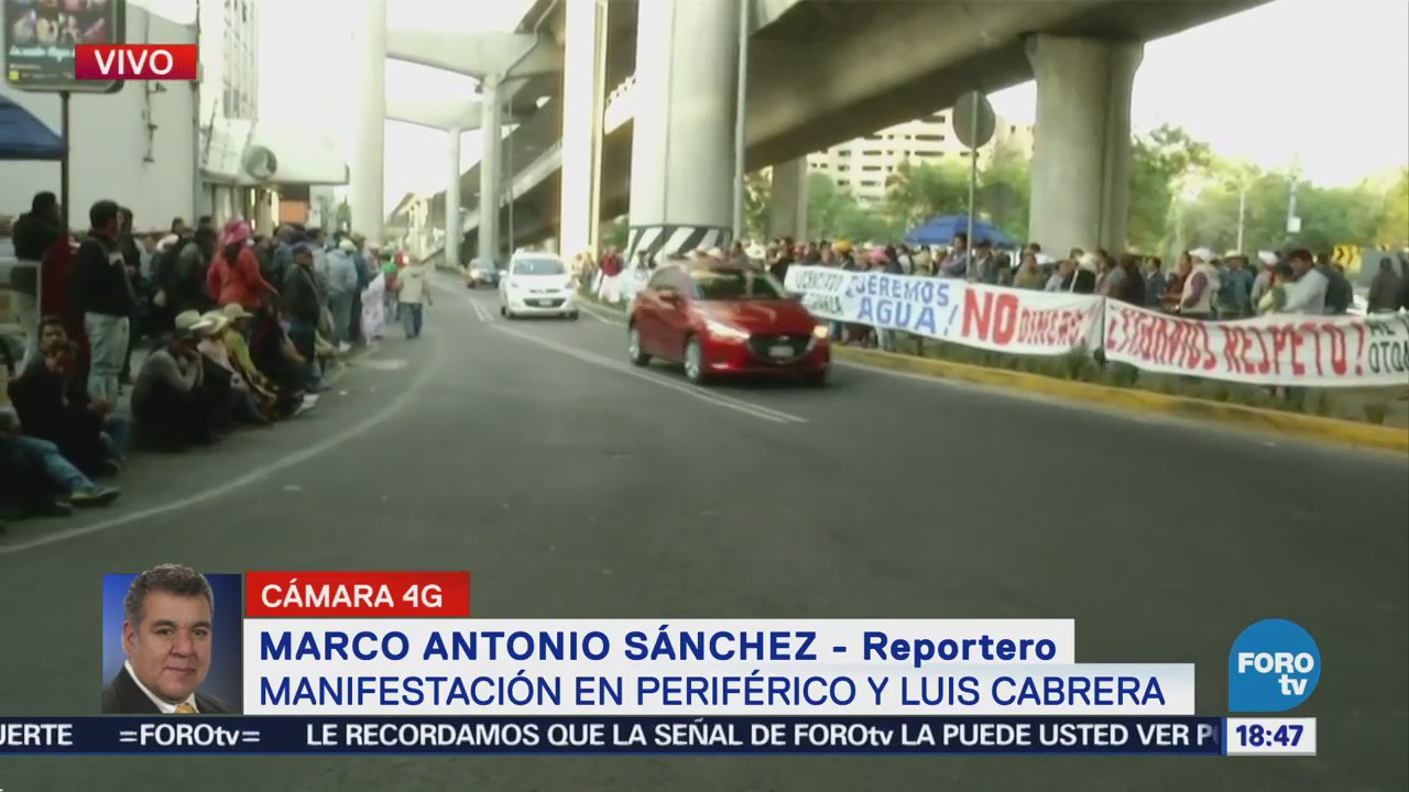 Manifestantes Reclaman Ante Cndh Cortes De Agua Tren Interurbano
