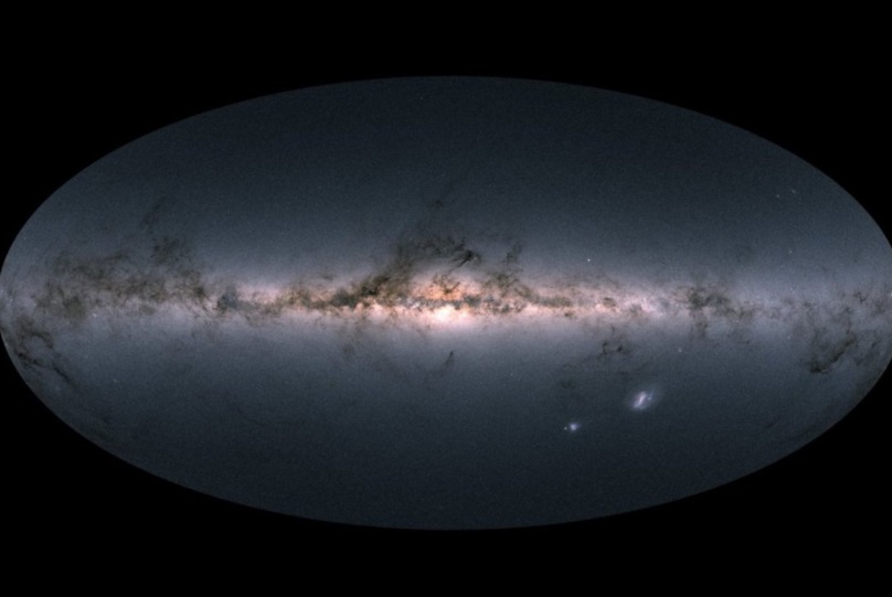 Publican mapa estelar más detallado de la Vía Láctea