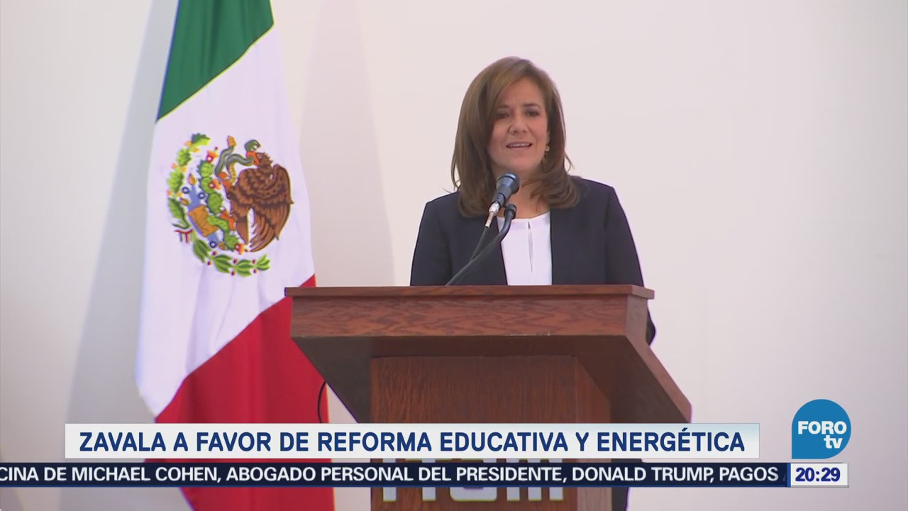 Noticias, Televisa News, Margarita Zavala, favor, Reforma, Educativa