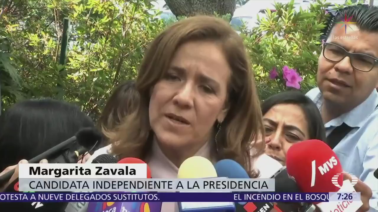 Margarita Zavala critica la promesa de Anaya