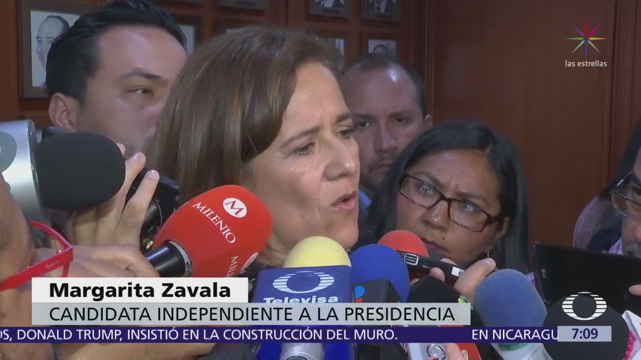 Margarita Zavala expresa desacuerdo con la reforma fiscal