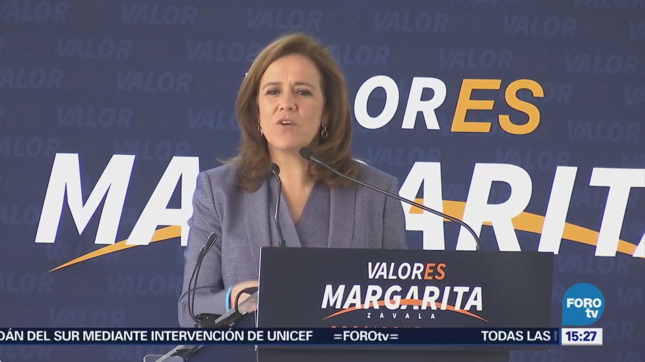 Margarita Zavala habla sobre las encuestas