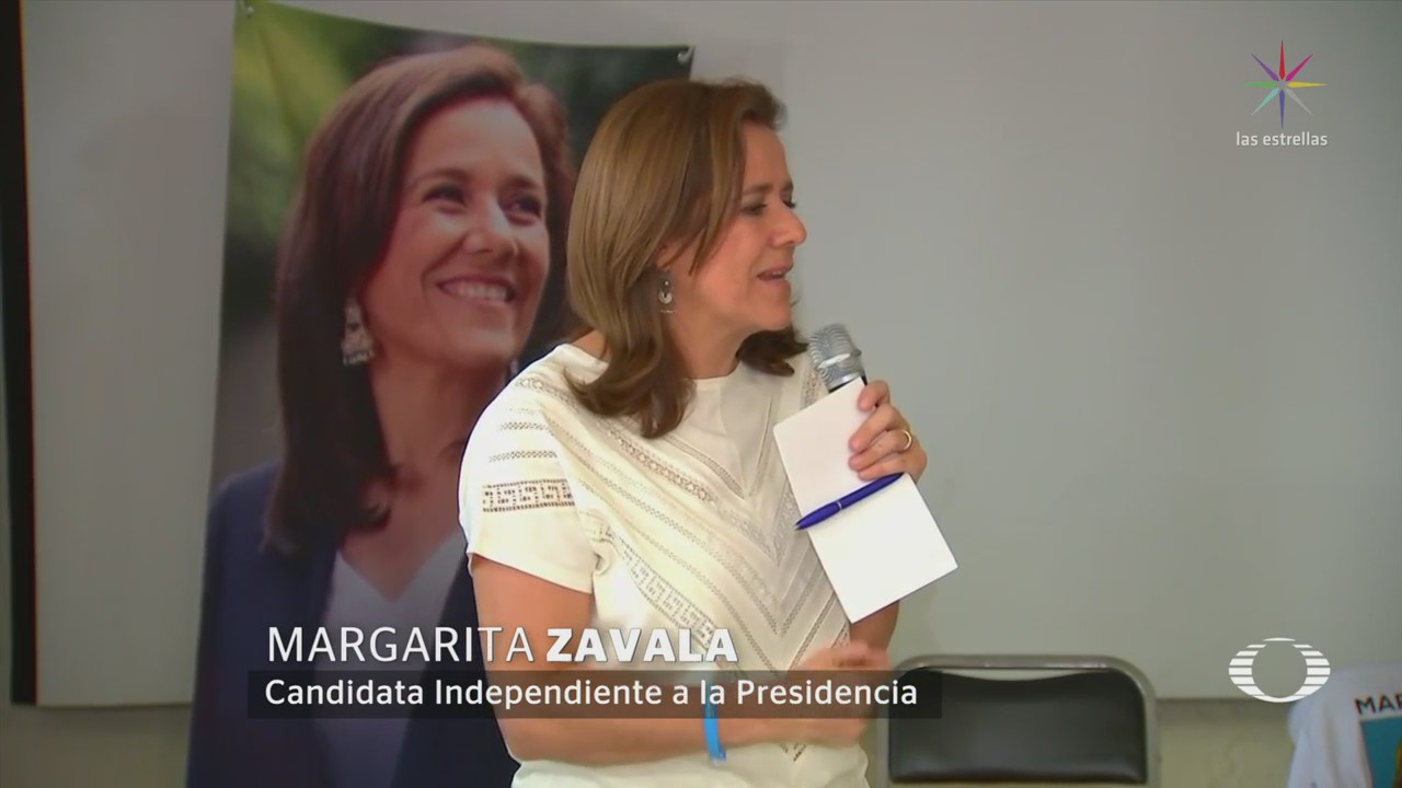 Margarita Zavala propone fortalecer las corporaciones policiales