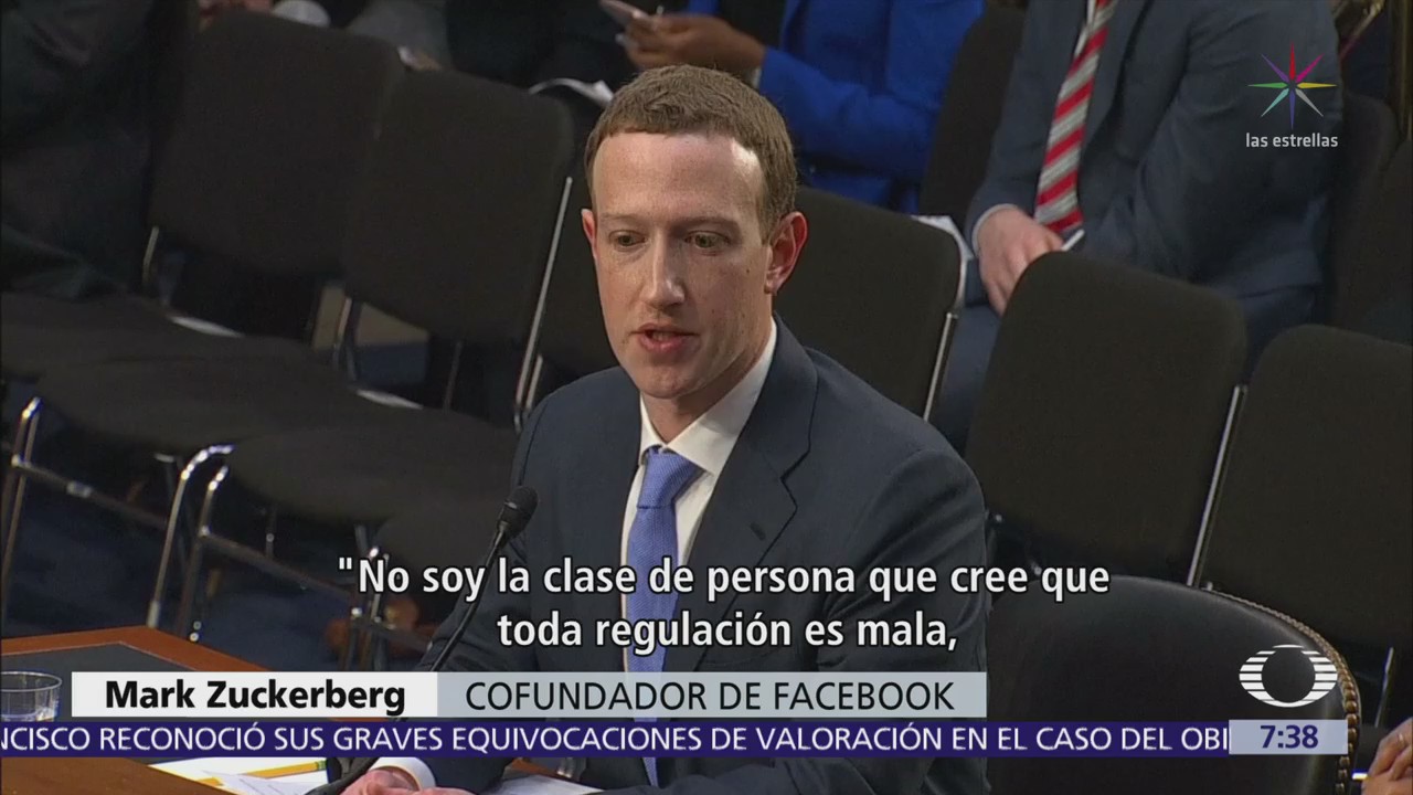 Mark Zuckerberg enfrenta duros cuestionamientos de legisladores estadounidenses