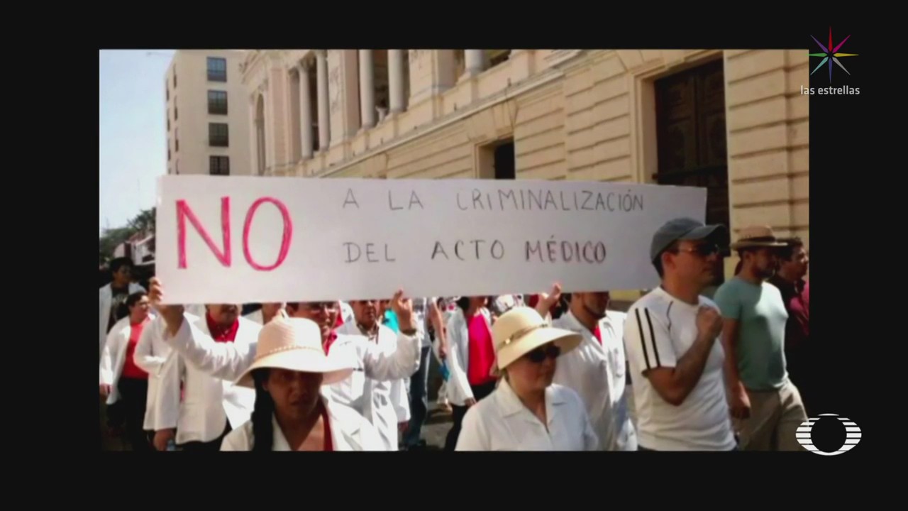 Médicos protestan contra detención de un colega en Oaxaca