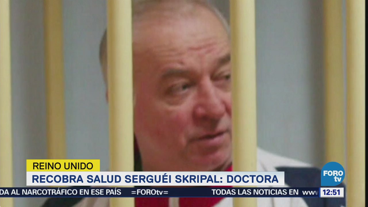 Mejora la salud del exespía Serguéi Skripal, informan médicos