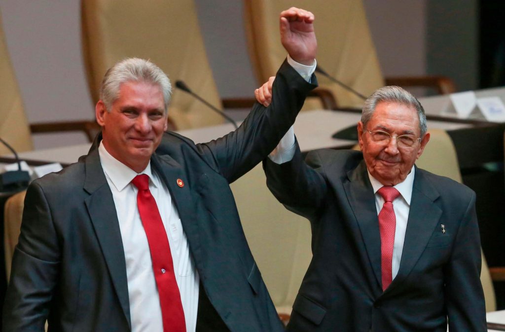 Enrique Peña Nieto felicita al presidente cubano Díaz Canel