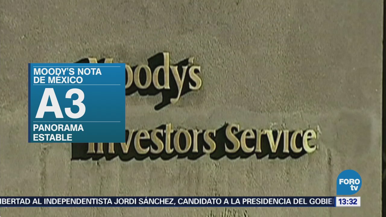 Moody's mejora la perspectiva de la calificación crediticia de México