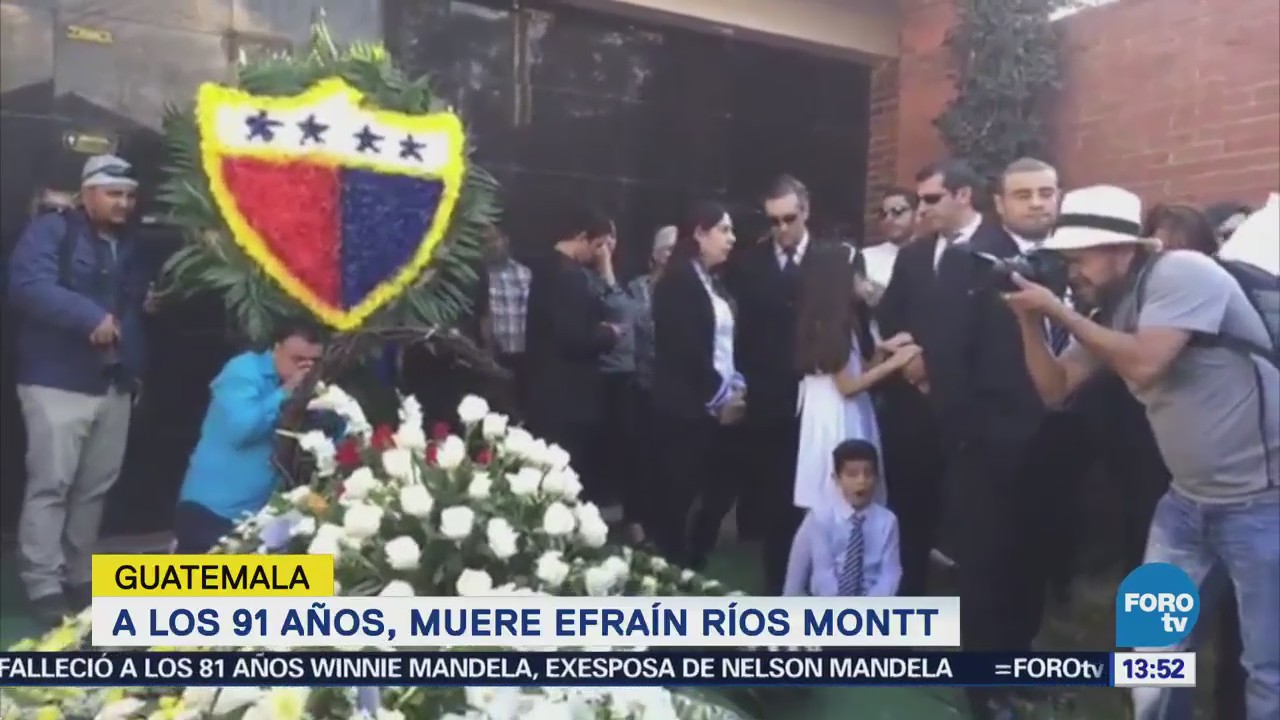 Muere Dictador Guatemalteco Efraín Ríos Montt