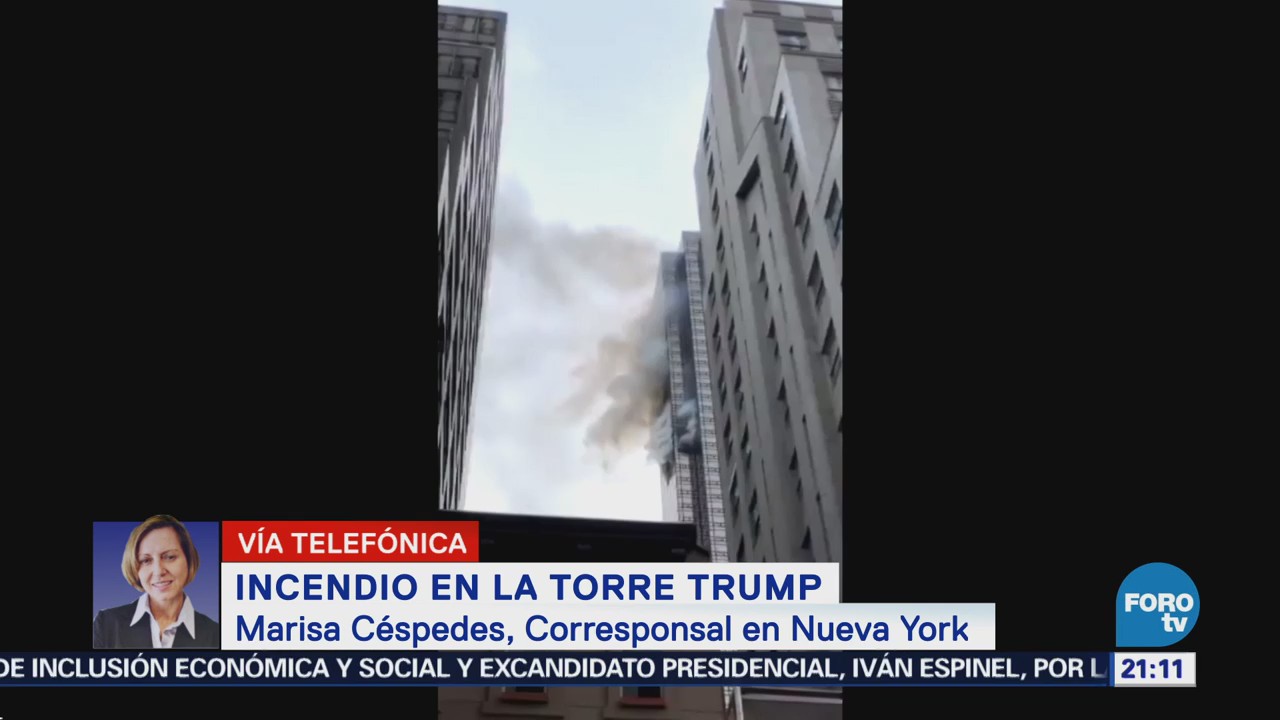 Muere una persona por incendio en la Torre de Trump
