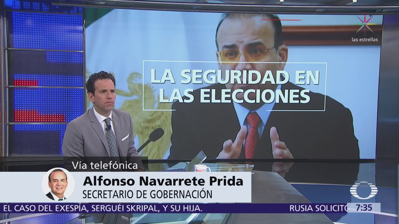 Navarrete Prida habla en Despierta sobre la seguridad de los candidatos