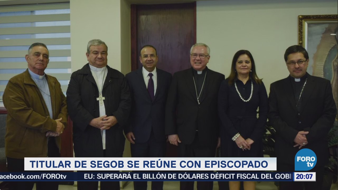 Navarrete Prida se reúne con obispos de México