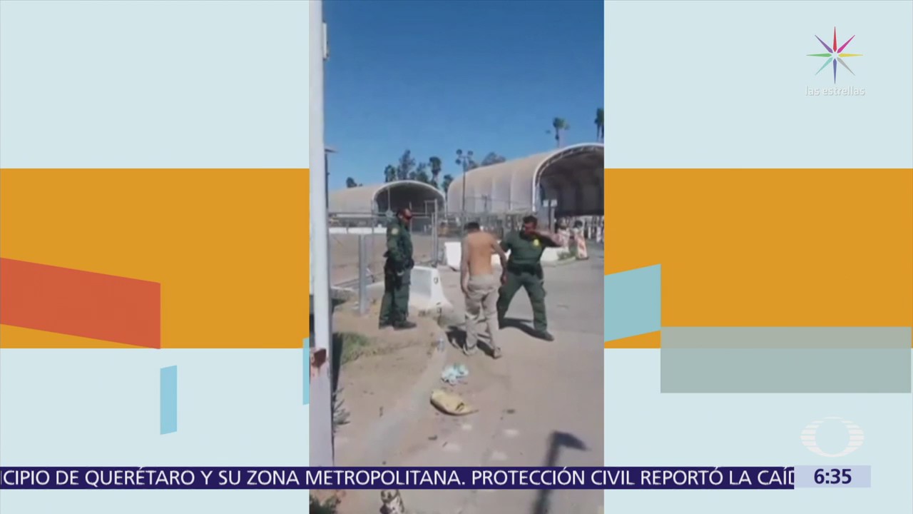 NBC evidencia a Patrulla Fronteriza por expulsión irregular en frontera con México