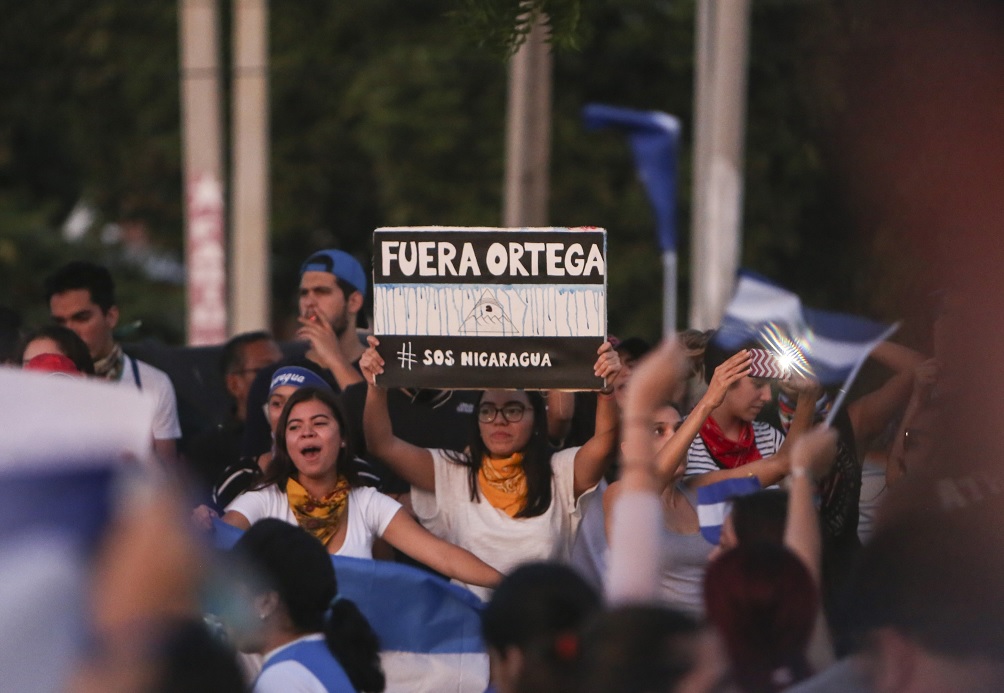 Suman seis días de protestas en Nicaragua, aunque anulara reforma seguridad social