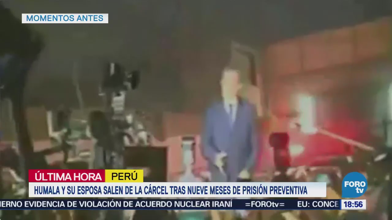 Ollanta Humala Esposa Salen Prisión Perú