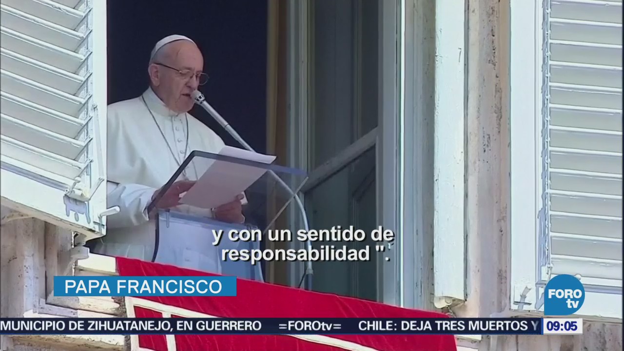 Papa Francisco Pide Frenar Violencia Nicaragua