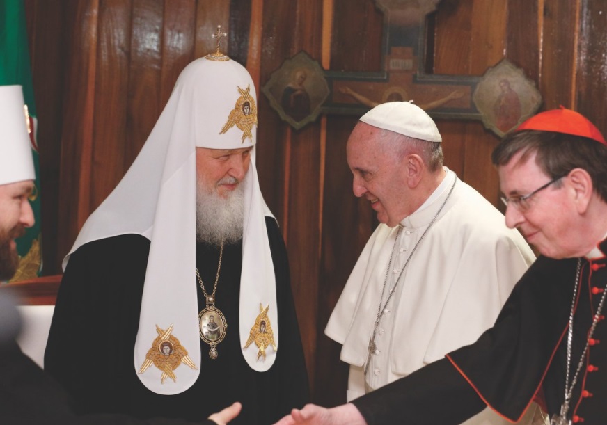 Papa Francisco y patriarca Kirill instan al diálogo en Siria