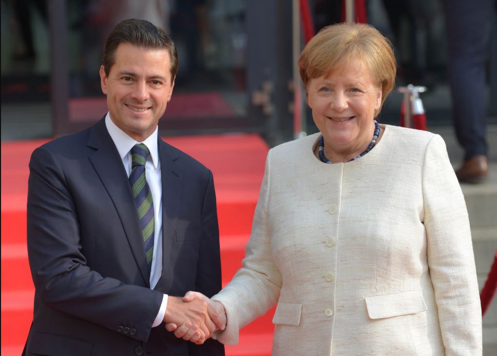 Peña Nieto y Angela Merkel inauguran Feria de Hannover en Alemania