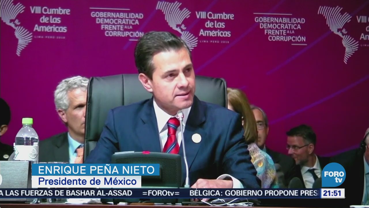 Enrique Peña Nieto Concluye Agenda Cumbre Américas