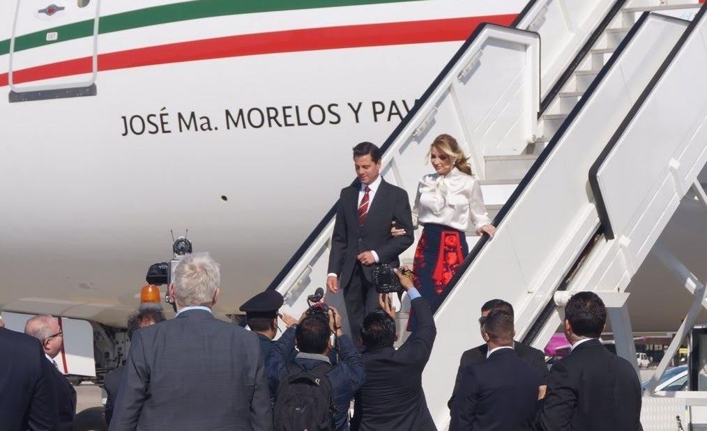 Peña Nieto arriba a Hannover para inaugurar Feria Tecnológica