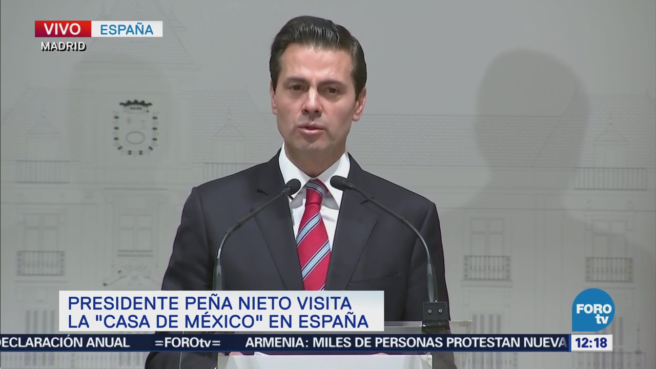 Peña Nieto: México y España comparten profundas afinidades