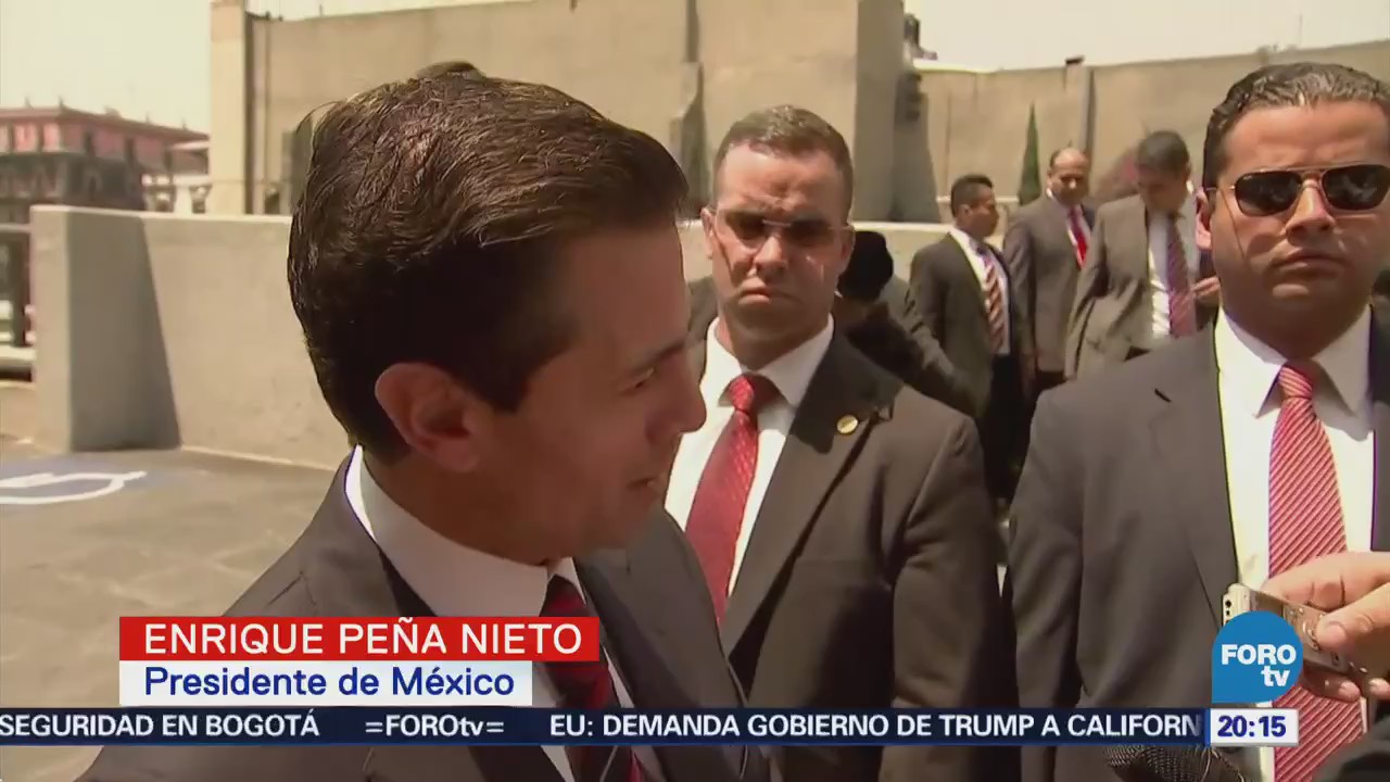Peña Nieto pide respeto y diálogo en renegociación del TLCAN