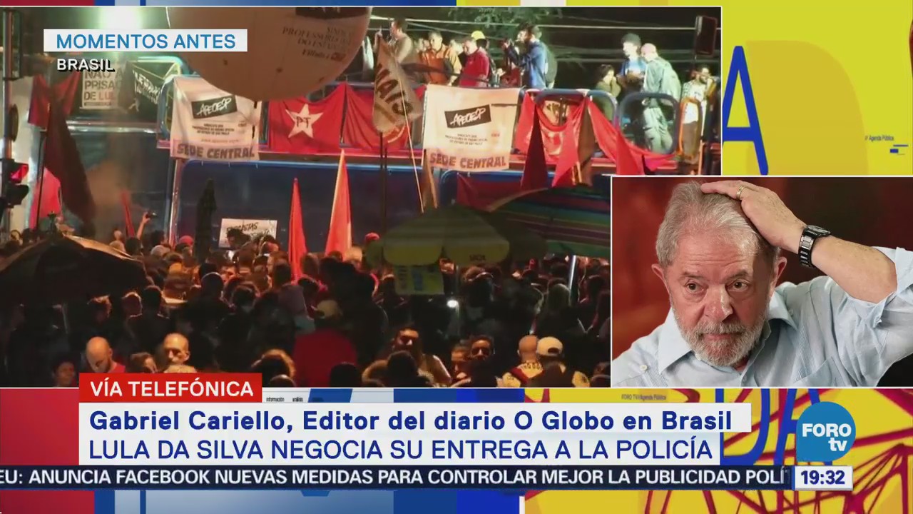 Policía brasileña confirma que no arrestará a Lula