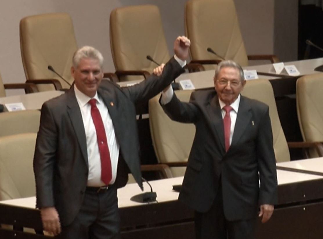 EPN felicita a Miguel Díaz Canel por su elección como presidente de Cuba